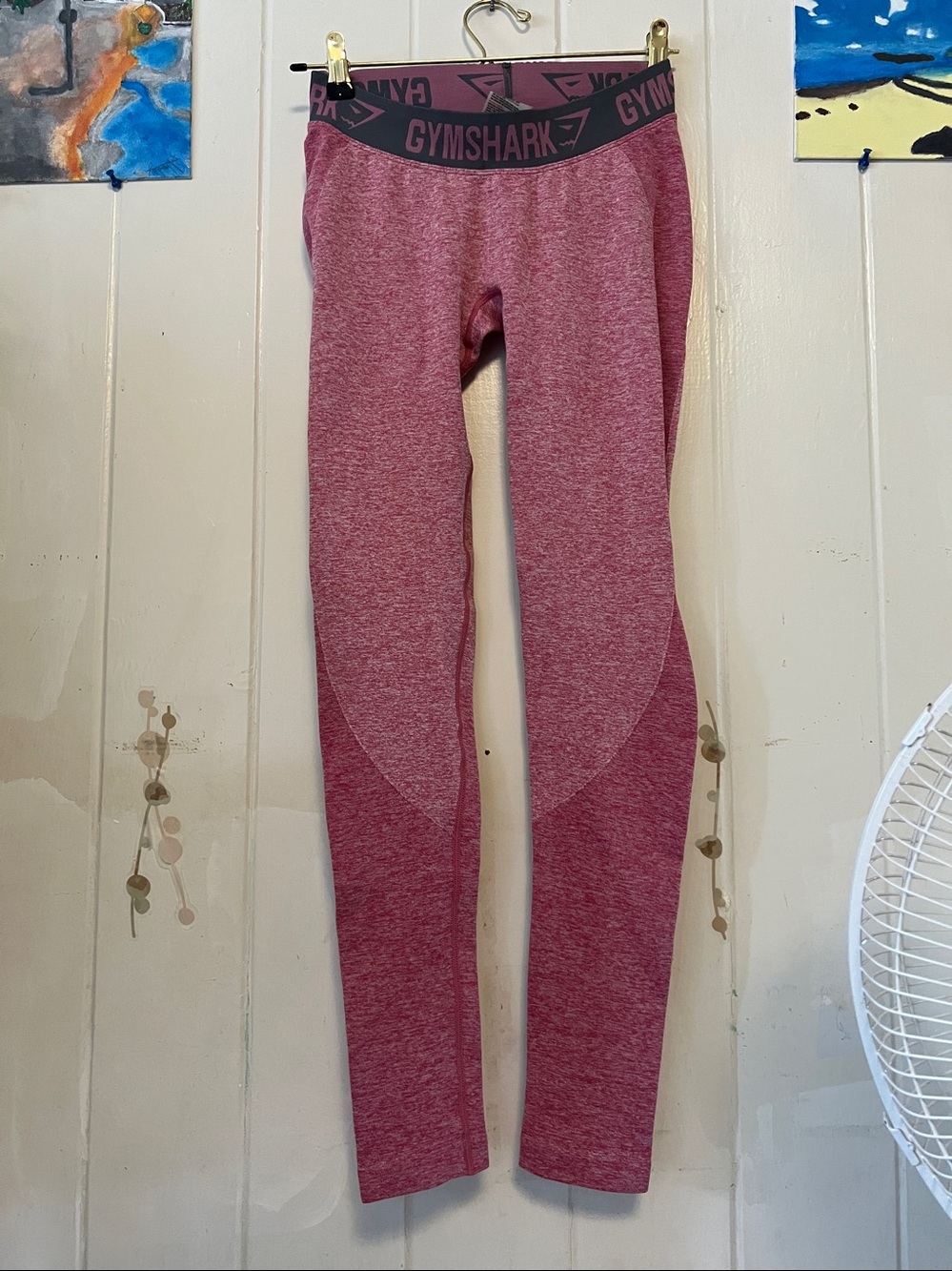 ❤️💕 Gymshark Pink Seamless Sculpting Leggings S - Picture 4 of 4